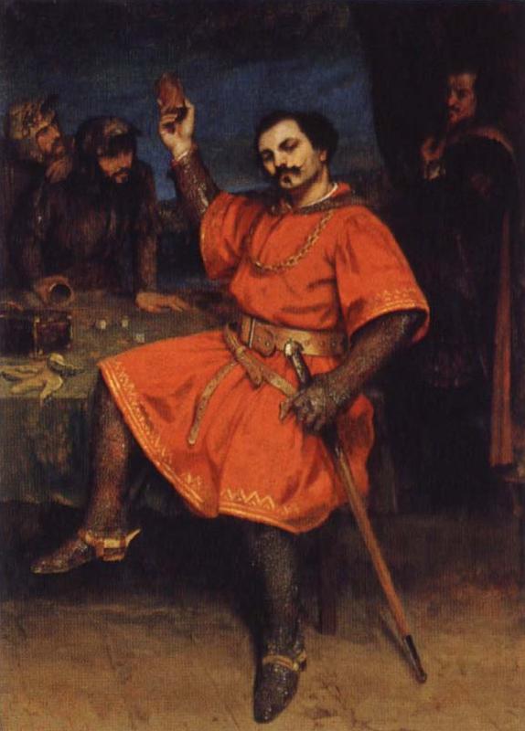 Gustave Courbet Louis Gueymard as Robert le Diable oil painting picture